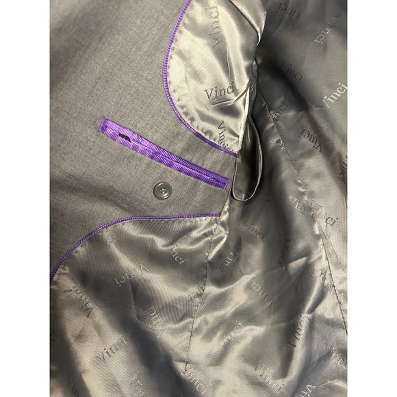 Men's Vinci Zegna Super 120's Sport Coat Blazer SZ 36 Short - Picture 6 of 6